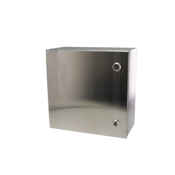 Stainless Steel Box with Keyed Quarter Turn Latch SNB-3733-SS