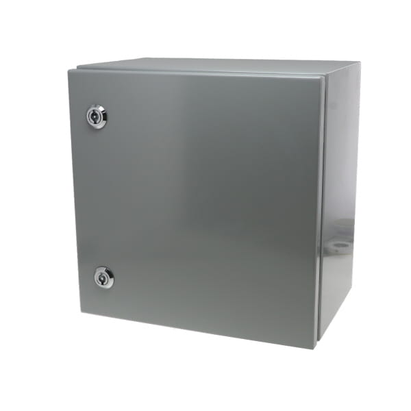 Electronics Enclosure with Keyed Quarter Turn Latch SNB-3734