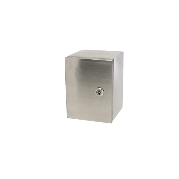 Stainless Steel Box with Keyed Quarter Turn Latch SNB-3738-SS