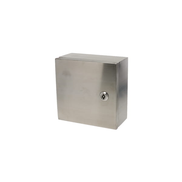 Stainless Steel Box with Keyed Quarter Turn Latch SNB-3739-SS