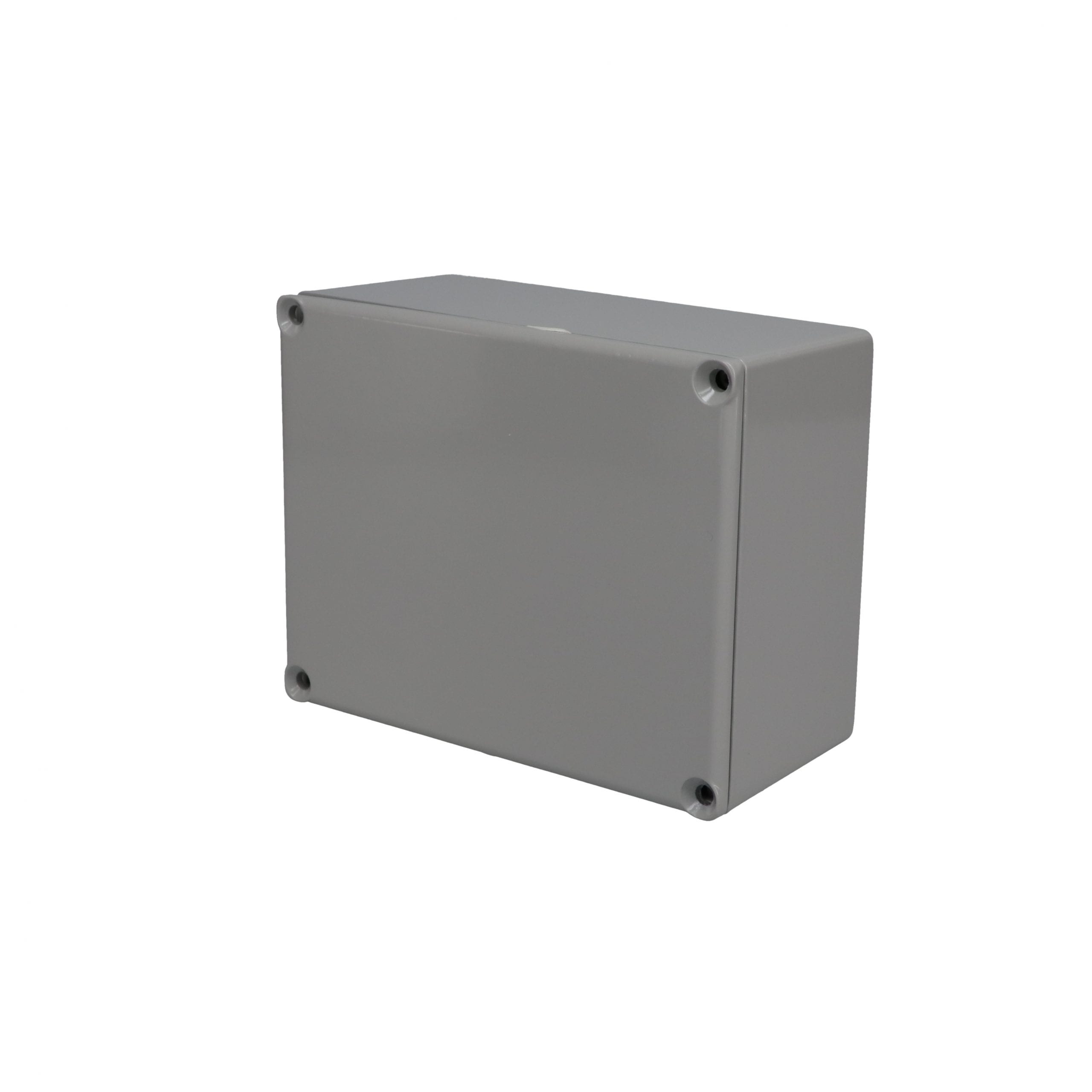 Econobox Aluminum Box Gray CU-234-G - Bud Industries